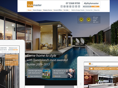 Stylemaster Homes rebrand and website